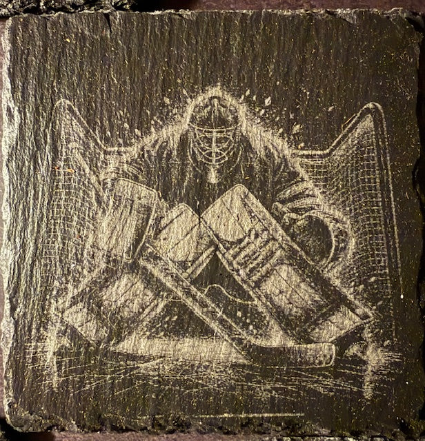 Hockey Coasters — Set of 4