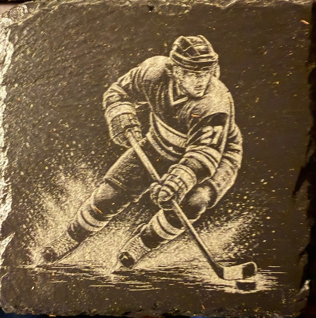 Hockey Coasters — Set of 4