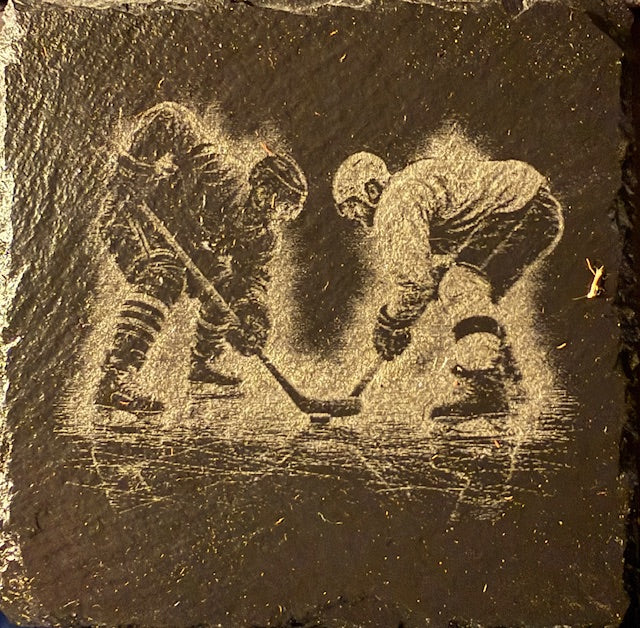 Hockey Coasters — Set of 4