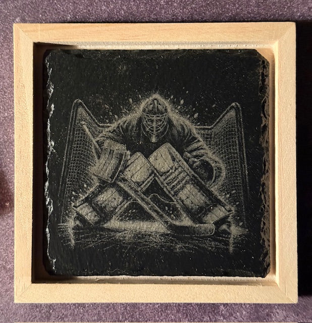 Hockey Coasters — Set of 4