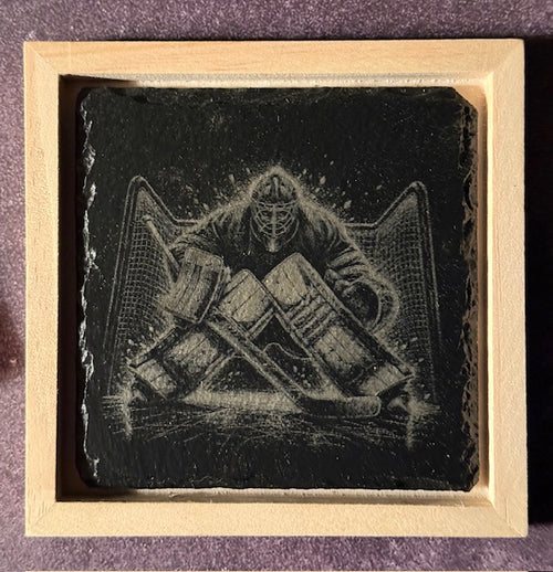 Hockey Coasters — Set of 4